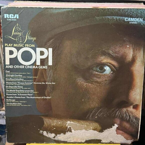 Living Strings – Play Music From Popi Vinyl Record VG+ AB129 - Picture 1 of 2